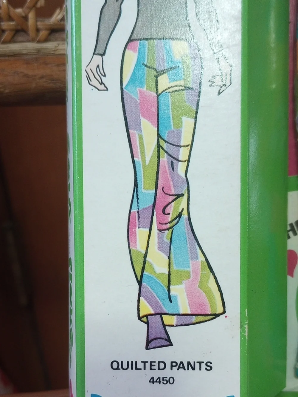 NIB Rare Hasbro The World of Love Vintage 1971 Quilted Pants Doll Outfit #4450